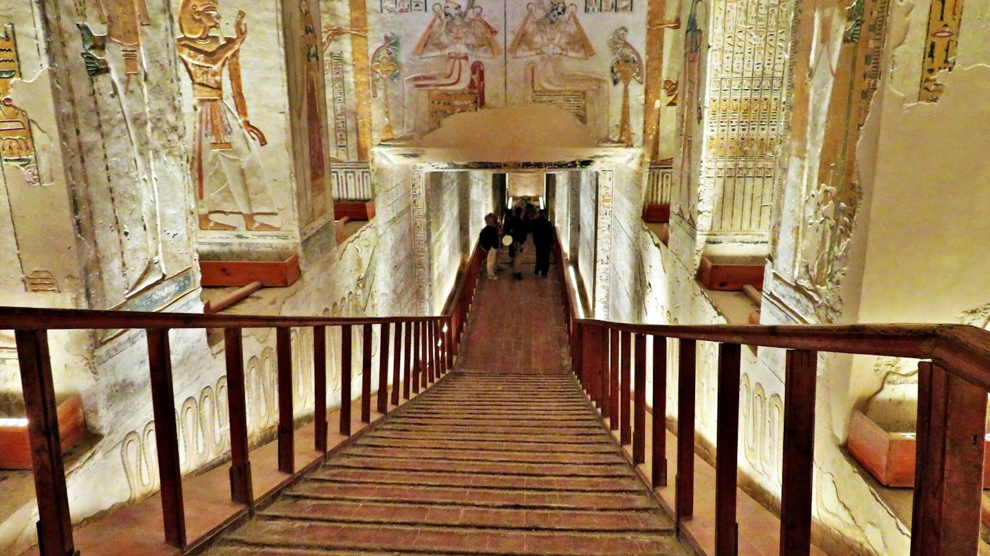 Vallée des Rois - Tombeaux des pharaons de l'Égypte ancienne à Louxor